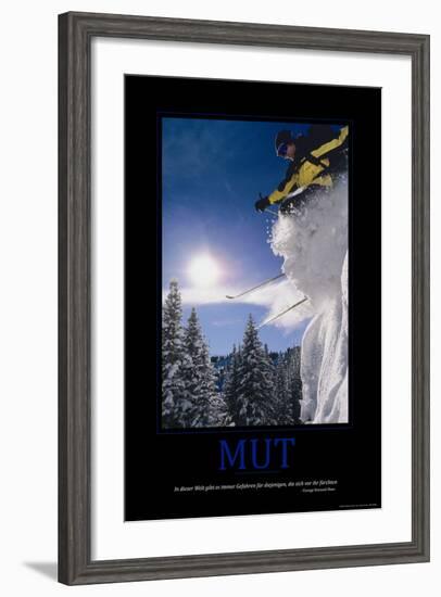 Mut (German Translation)-null-Framed Photo