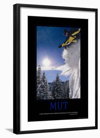 Mut (German Translation)-null-Framed Photo