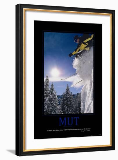Mut (German Translation)-null-Framed Photo
