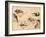 Mutamagawa Senmen Harimaze-Katsushika Hokusai-Framed Giclee Print