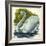 Mute Swan and Chick Cygnus Olor-null-Framed Giclee Print