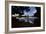 Mute Swans, Cygnus Olor, by Pen Ponds on an Autumn Morning in Richmond Park-Alex Saberi-Framed Photographic Print