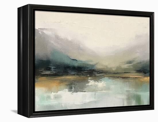 Muted Abstract Landscape 11-null-Framed Stretched Canvas