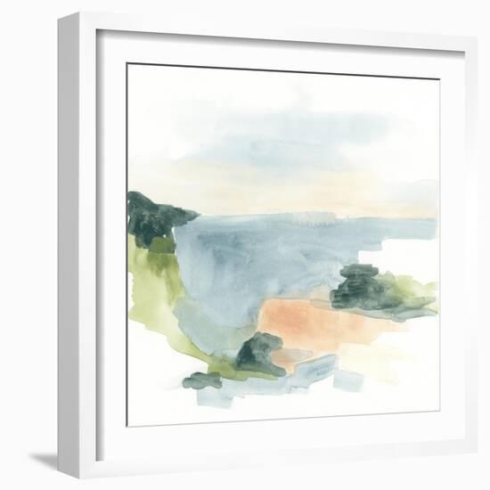 Muted Coast I-June Vess-Framed Art Print