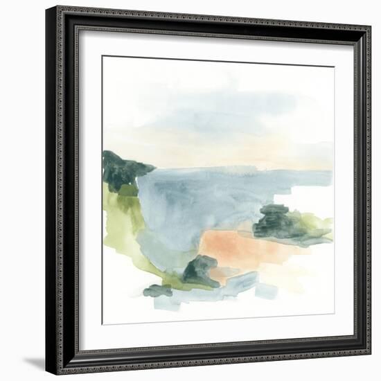 Muted Coast I-June Vess-Framed Art Print