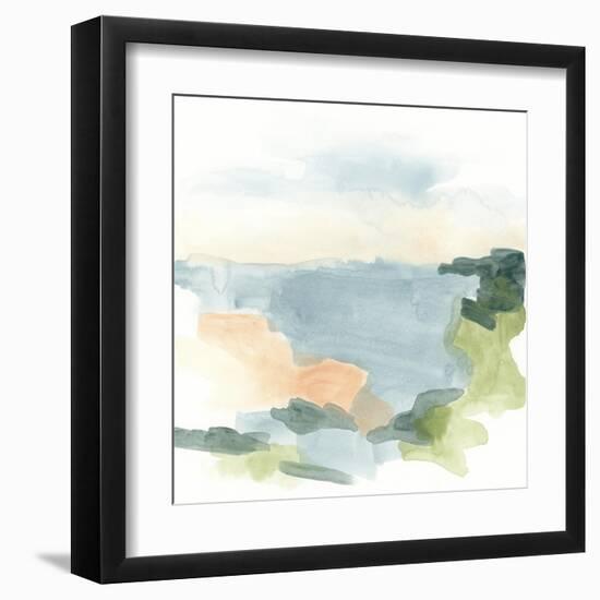 Muted Coast II-June Vess-Framed Art Print