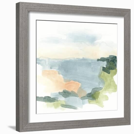 Muted Coast II-June Vess-Framed Art Print