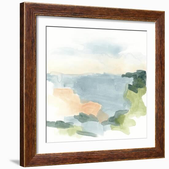 Muted Coast II-June Vess-Framed Art Print