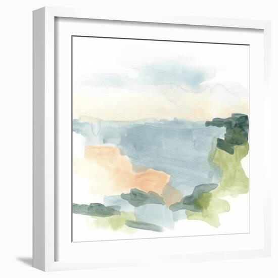 Muted Coast II-June Vess-Framed Art Print