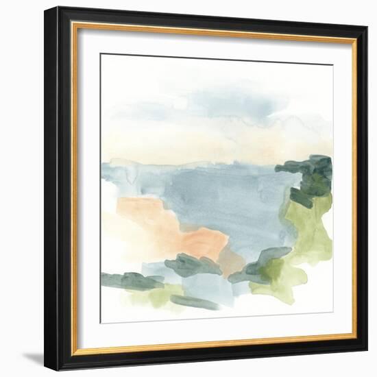 Muted Coast II-June Vess-Framed Art Print