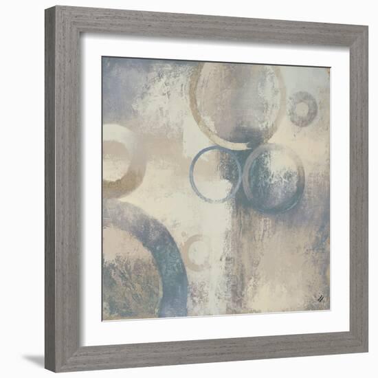 Muted Cobalt I-Michael Marcon-Framed Art Print