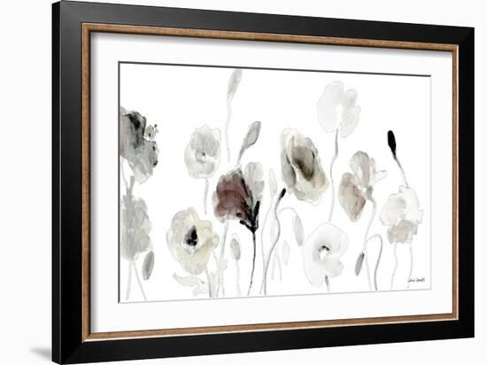 Muted Poppies-Lanie Loreth-Framed Art Print