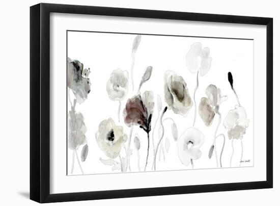 Muted Poppies-Lanie Loreth-Framed Art Print