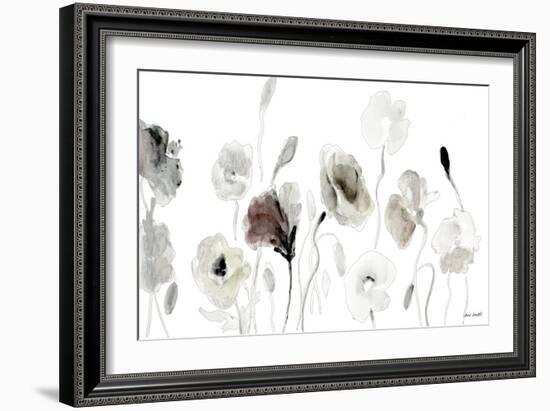 Muted Poppies-Lanie Loreth-Framed Art Print