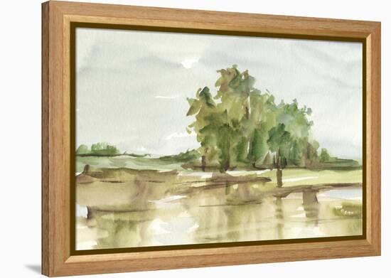 Muted Watercolor II-Ethan Harper-Framed Stretched Canvas