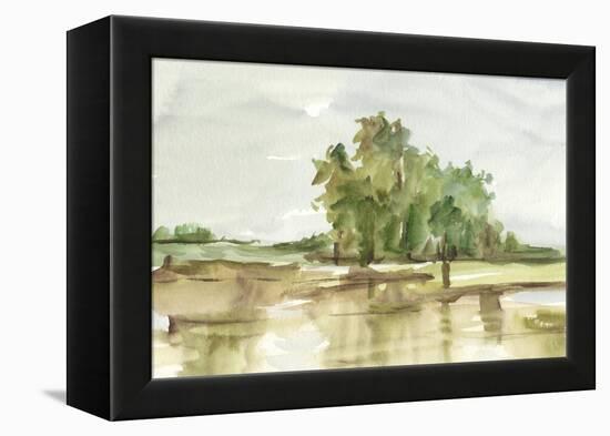 Muted Watercolor II-Ethan Harper-Framed Stretched Canvas