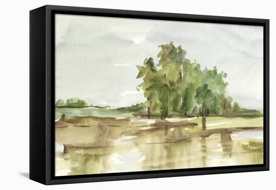 Muted Watercolor II-Ethan Harper-Framed Stretched Canvas