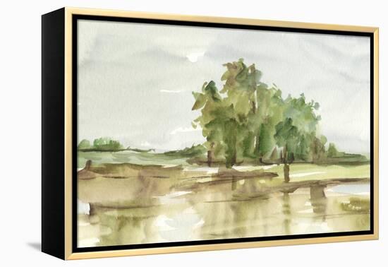 Muted Watercolor II-Ethan Harper-Framed Stretched Canvas