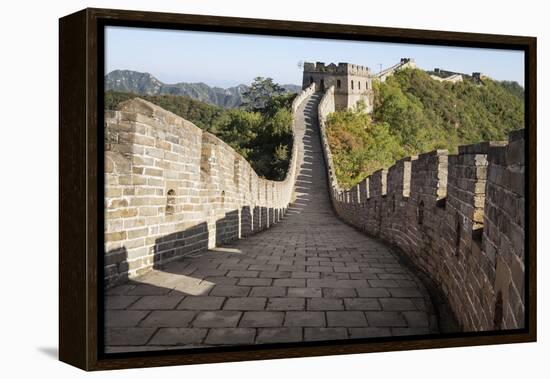 Mutianyu, Great Wall of China, UNESCO World Heritage Site, Mutianyu, China, Asia-Janette Hill-Framed Premier Image Canvas