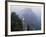 Mutianyu Great Wall Winding Through Misty Mountain, China-Keren Su-Framed Photographic Print