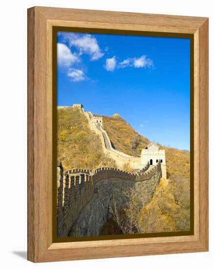 Mutianyu Section of the Great Wall of China-Xiaoyang Liu-Framed Premier Image Canvas