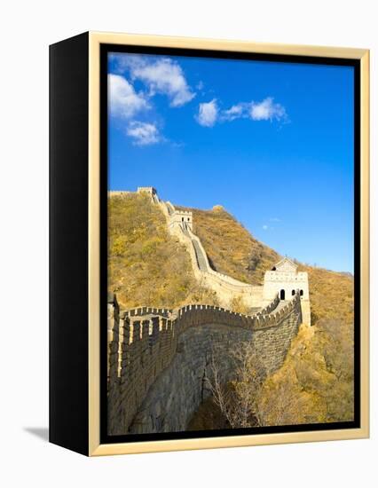 Mutianyu Section of the Great Wall of China-Xiaoyang Liu-Framed Premier Image Canvas