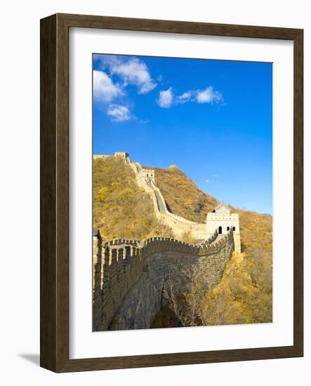 Mutianyu Section of the Great Wall of China-Xiaoyang Liu-Framed Photographic Print