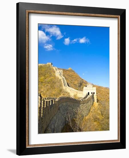 Mutianyu Section of the Great Wall of China-Xiaoyang Liu-Framed Photographic Print