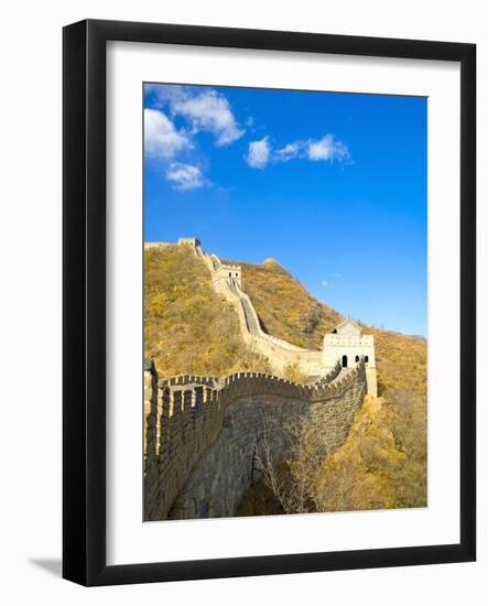 Mutianyu Section of the Great Wall of China-Xiaoyang Liu-Framed Photographic Print