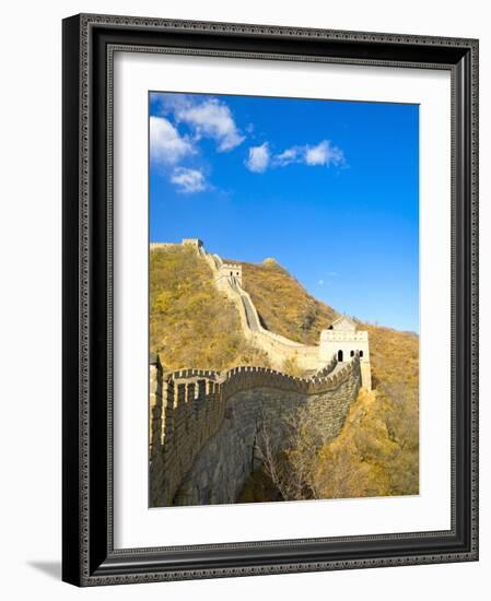 Mutianyu Section of the Great Wall of China-Xiaoyang Liu-Framed Photographic Print