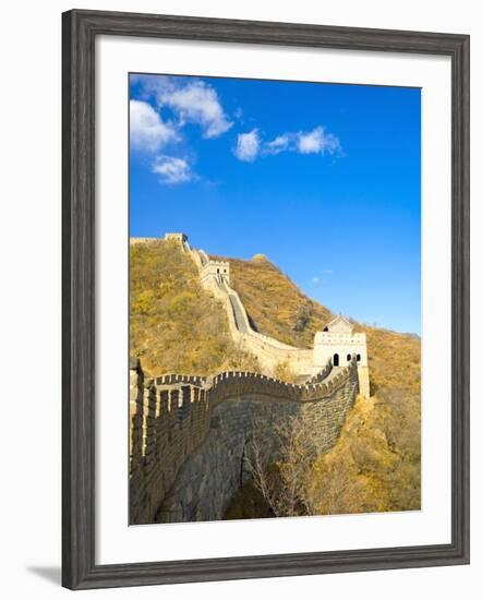 Mutianyu Section of the Great Wall of China-Xiaoyang Liu-Framed Photographic Print