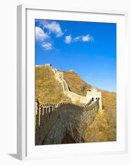 Mutianyu Section of the Great Wall of China-Xiaoyang Liu-Framed Photographic Print