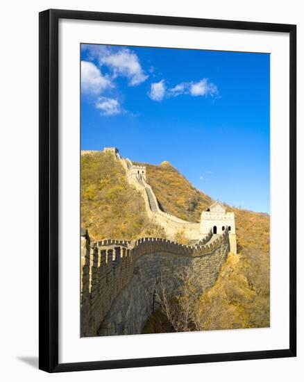 Mutianyu Section of the Great Wall of China-Xiaoyang Liu-Framed Photographic Print