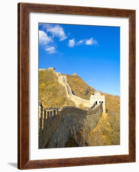 Mutianyu Section of the Great Wall of China-Xiaoyang Liu-Framed Photographic Print