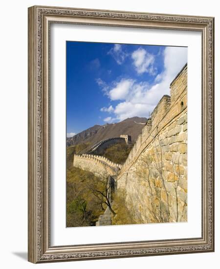 Mutianyu Section of the Great Wall of China-Xiaoyang Liu-Framed Photographic Print