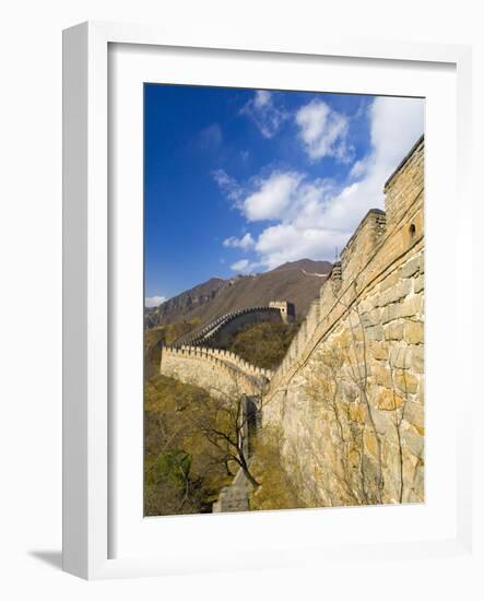 Mutianyu Section of the Great Wall of China-Xiaoyang Liu-Framed Photographic Print