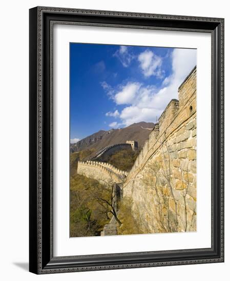 Mutianyu Section of the Great Wall of China-Xiaoyang Liu-Framed Photographic Print