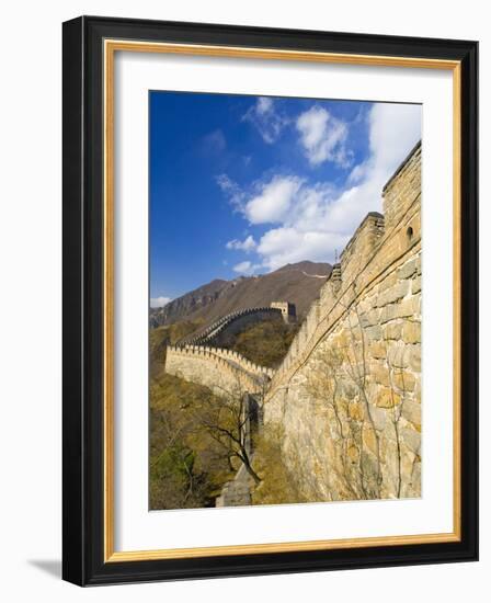 Mutianyu Section of the Great Wall of China-Xiaoyang Liu-Framed Photographic Print