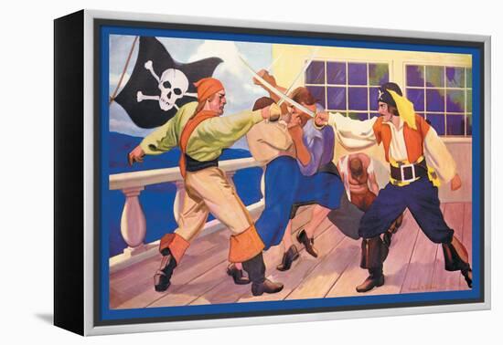 Mutiny, c.1932-George Taylor-Framed Stretched Canvas