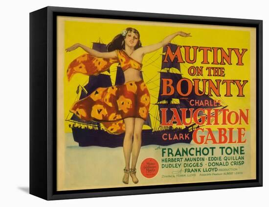 Mutiny on the Bounty, 1935-null-Framed Stretched Canvas