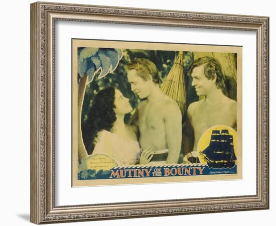 Mutiny on the Bounty, 1935-null-Framed Art Print