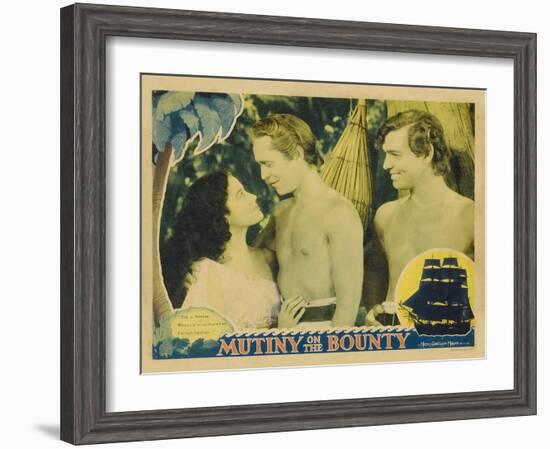 Mutiny on the Bounty, 1935-null-Framed Art Print