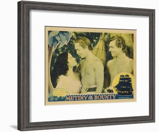 Mutiny on the Bounty, 1935-null-Framed Art Print