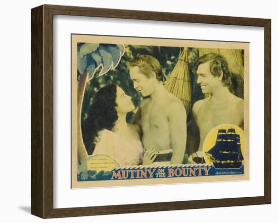 Mutiny on the Bounty, 1935-null-Framed Art Print