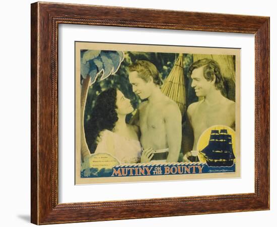 Mutiny on the Bounty, 1935-null-Framed Art Print