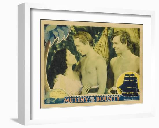 Mutiny on the Bounty, 1935-null-Framed Art Print