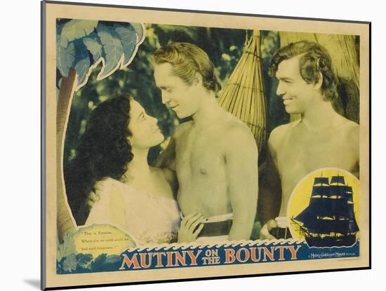 Mutiny on the Bounty, 1935-null-Mounted Art Print