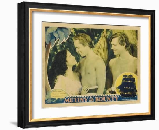 Mutiny on the Bounty, 1935-null-Framed Art Print