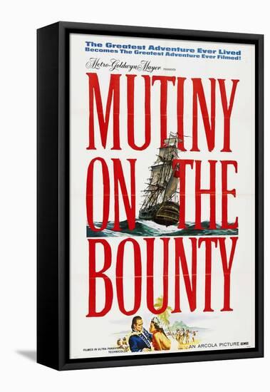 Mutiny On the Bounty, 1962, Directed by Lewis Milestone-null-Framed Premier Image Canvas