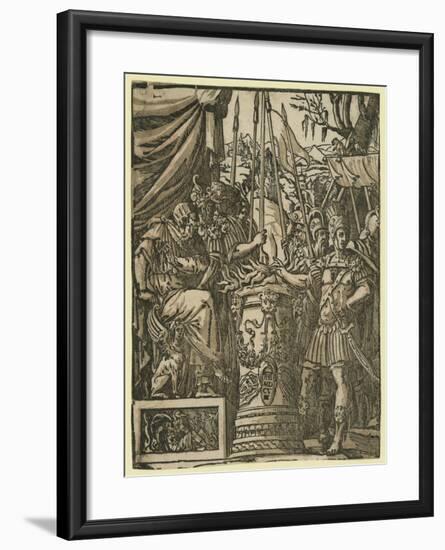 Mutius Scaevola, Between 1584 and 1610-null-Framed Giclee Print